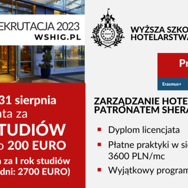 ДЕНЬ ОТКРЫТЫХ ДВЕРЕЙ: WSHIG & Sheraton Poznań